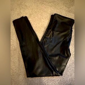 Spanx by Sara Blakely faux leather leggings